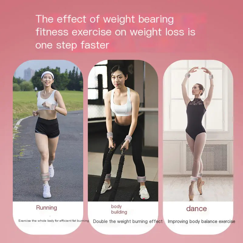 Sacs de sable lestés pour les jambes, pour la danse et l'entraînement (unisexe)