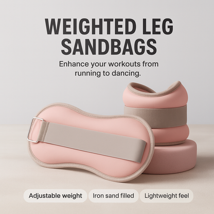 Weighted Leg Sandbags for Dance & Training (Unisex)