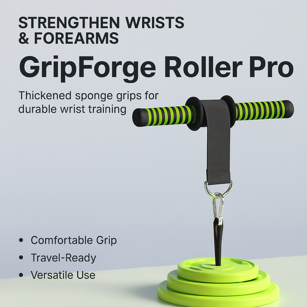 Build Strength with GripForge Roller Pro
